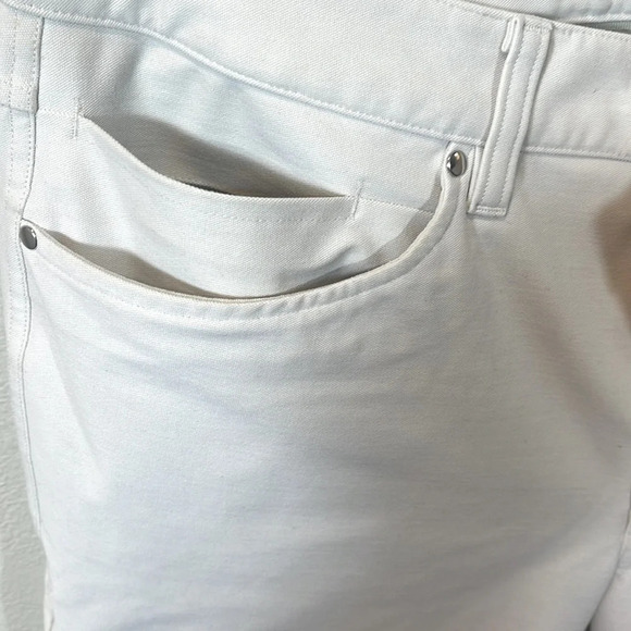 Lululemon ABC Pant Slim 32" *Utilitech White Opal size 31 - Picture 5 of 8